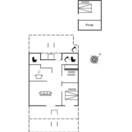 別荘 Mato - 100m From The Sea By Interhome Nordenbro Vesteregn