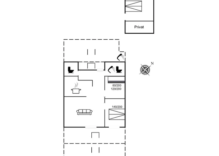 Prázdninový dům Mato - 100m From The Sea By Interhome Nordenbro Vesteregn